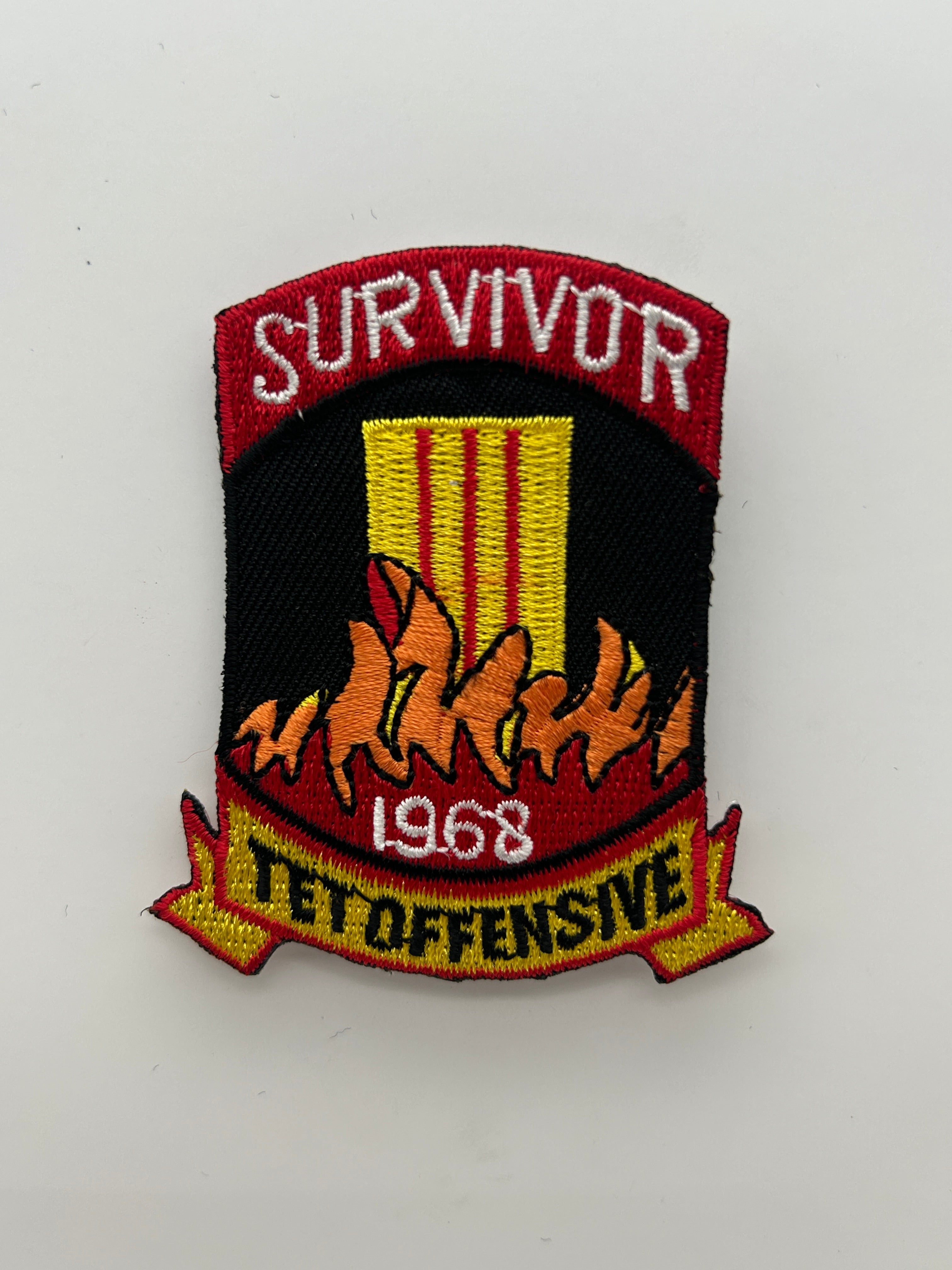 US Veteran Favorites Patch Survivor 1968 "TET Offensive | Military Hats & Pins