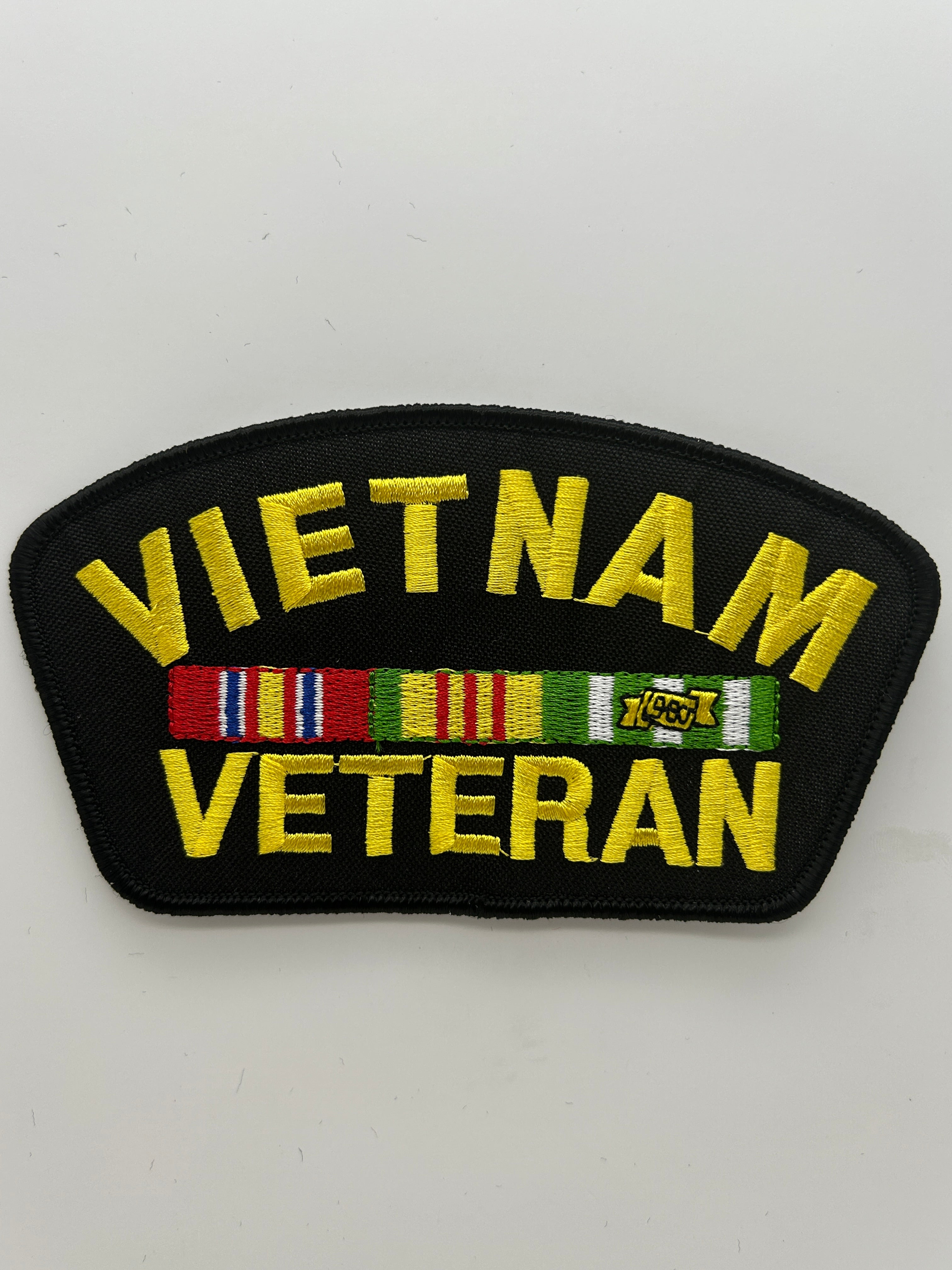 US Veteran Favorites Patch Vietnam Veteran Black Arch | Military Hats & Pins