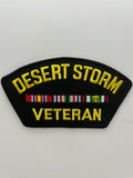 US Veteran Favorites Patch Desert Storm Veteran Black Arch | Military Hats & Pins