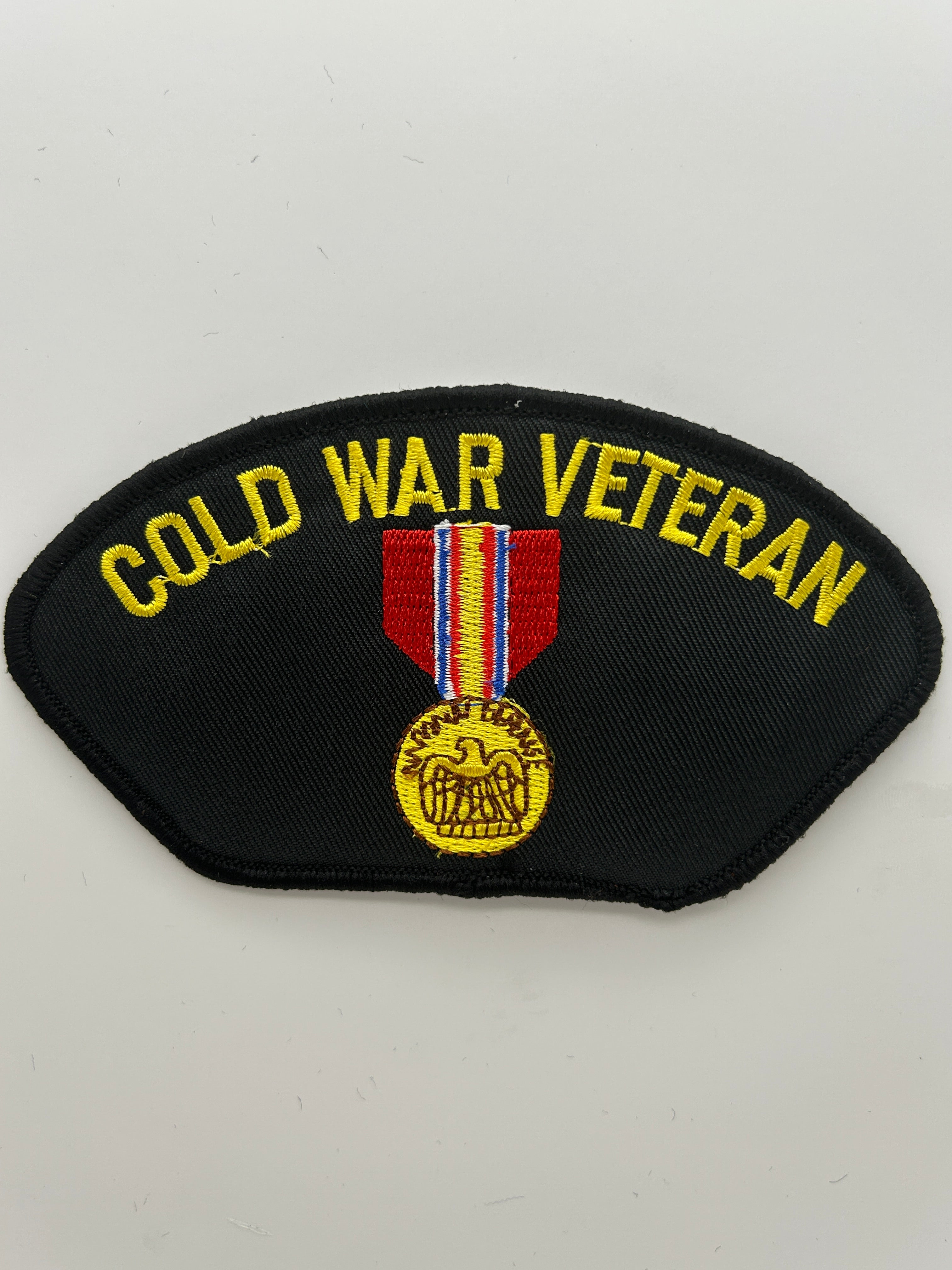 US Veteran Favorites Patch Cold War Veteran Black Arch | Military Hats & Pins