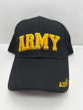 US Army - Black Adjustable One Size Military Hat | Military Hats & Pins