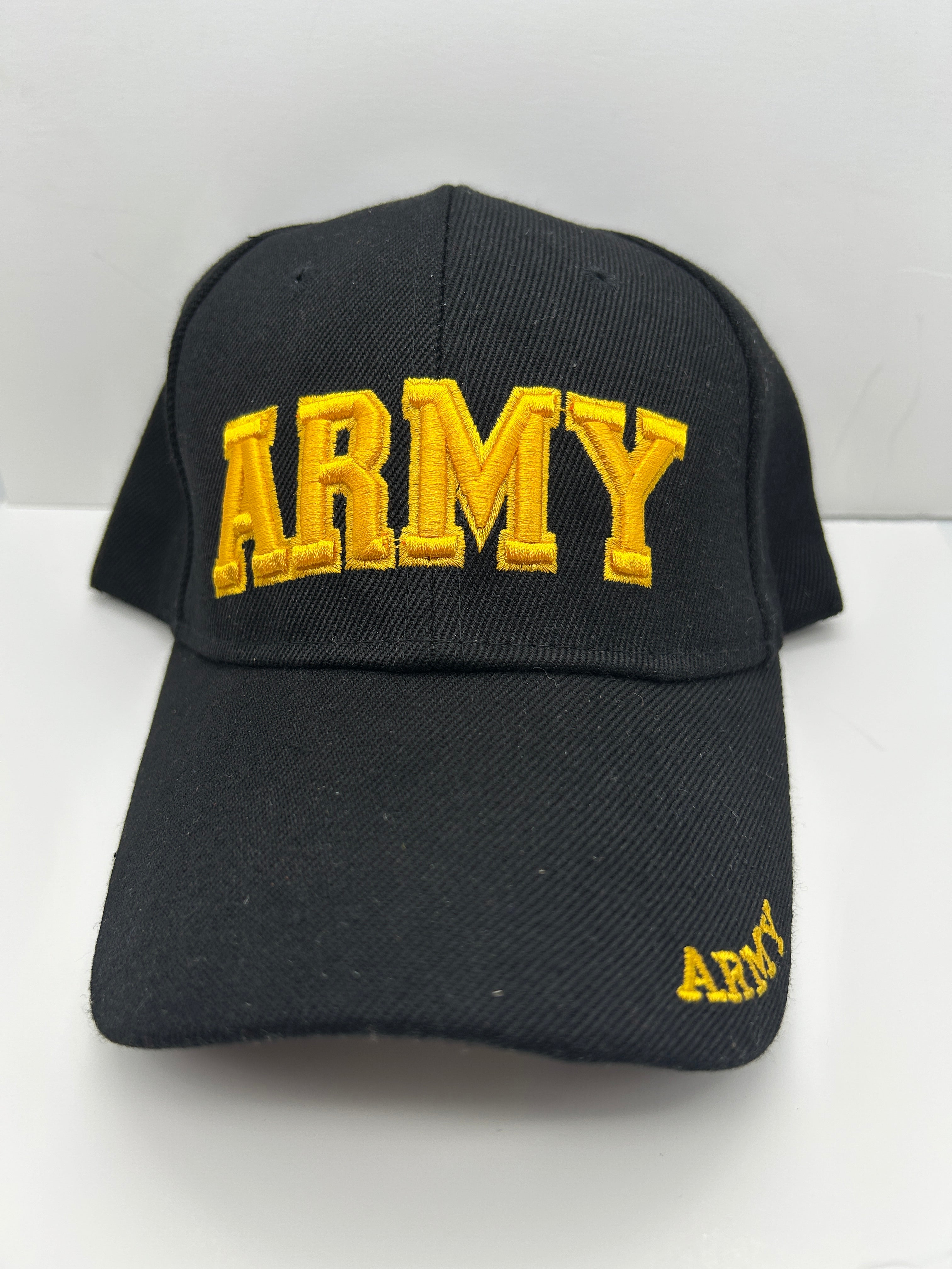 US Army - Black Adjustable One Size Military Hat | Military Hats & Pins