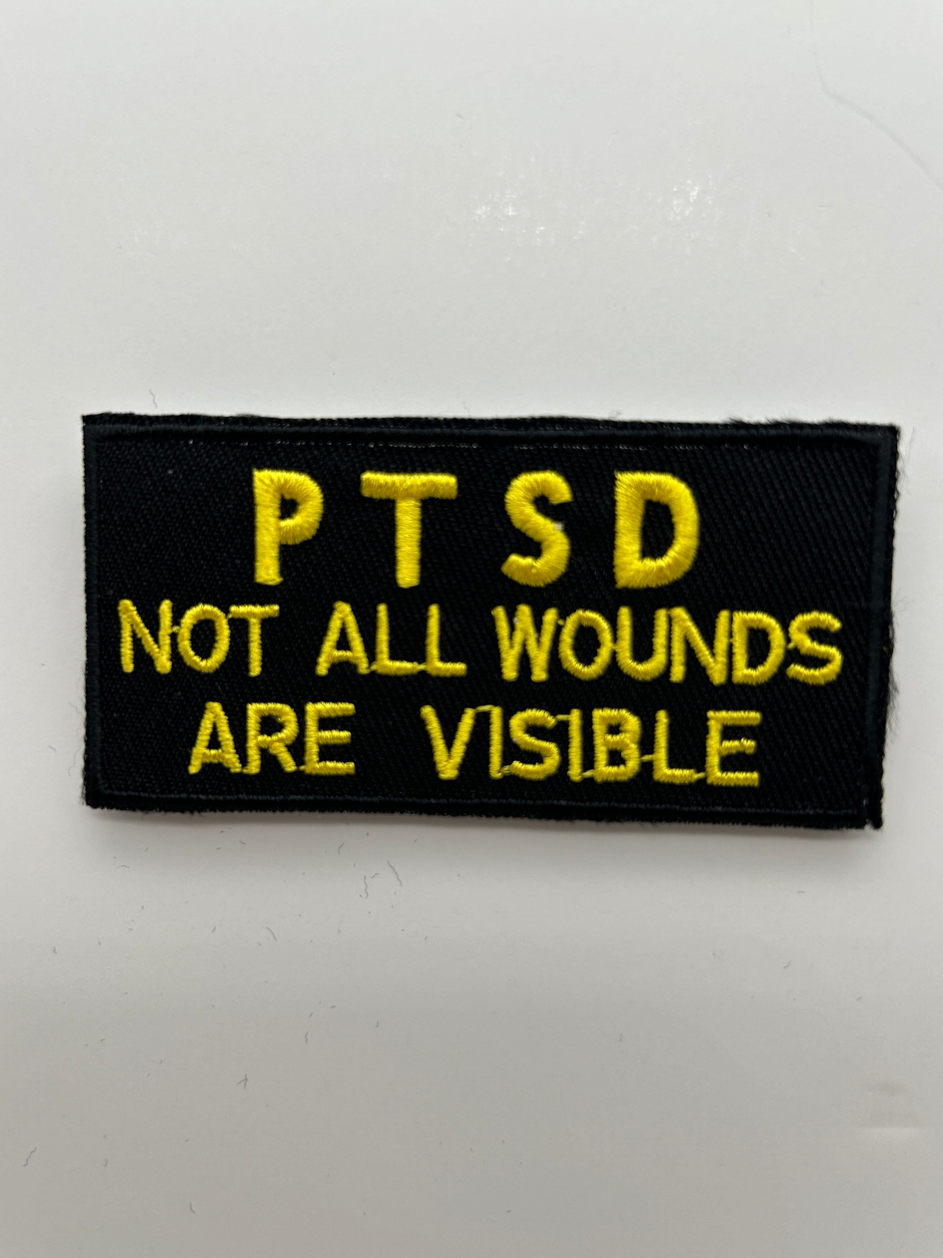 US Army Patch: PTSD Not All Wounds Are Visible Military Patch | Military Hats & Pins