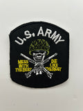 US Army Patch: Mess With The Best, Die Like The Rest Military Patch | Military Hats & Pins