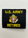 US Army Patch: Retired Military Patch | Military Hats & Pins