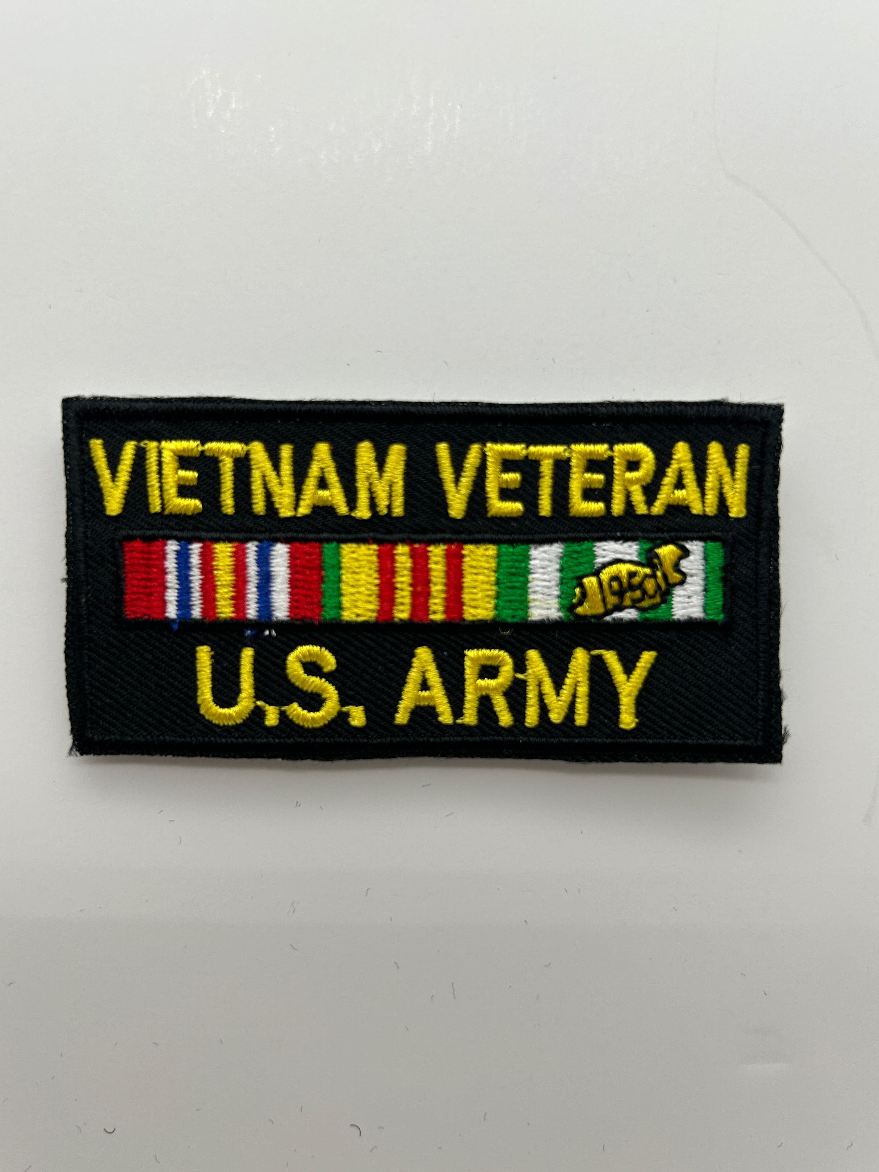 US Army Patch: Vietnam Veteran Service Ribbon Military Patch | Military Hats & Pins
