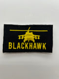 US Army Patch: Blackhawk Helicopter Military Patch | Military Hats & Pins