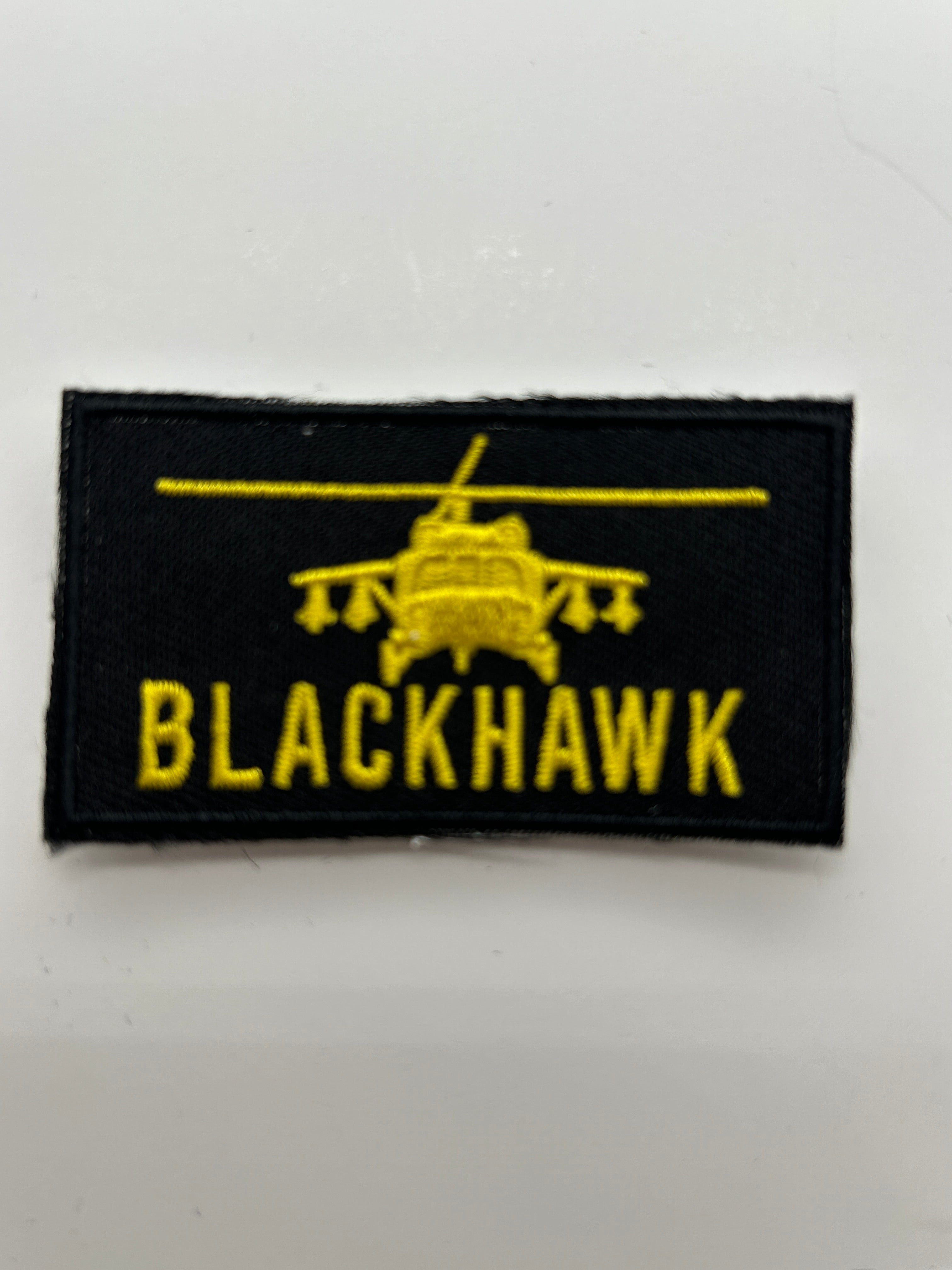 US Army Patch: Blackhawk Helicopter Military Patch | Military Hats & Pins