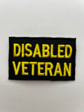 US Army Patch: Disabled Veteran Military Patch | Military Hats & Pins