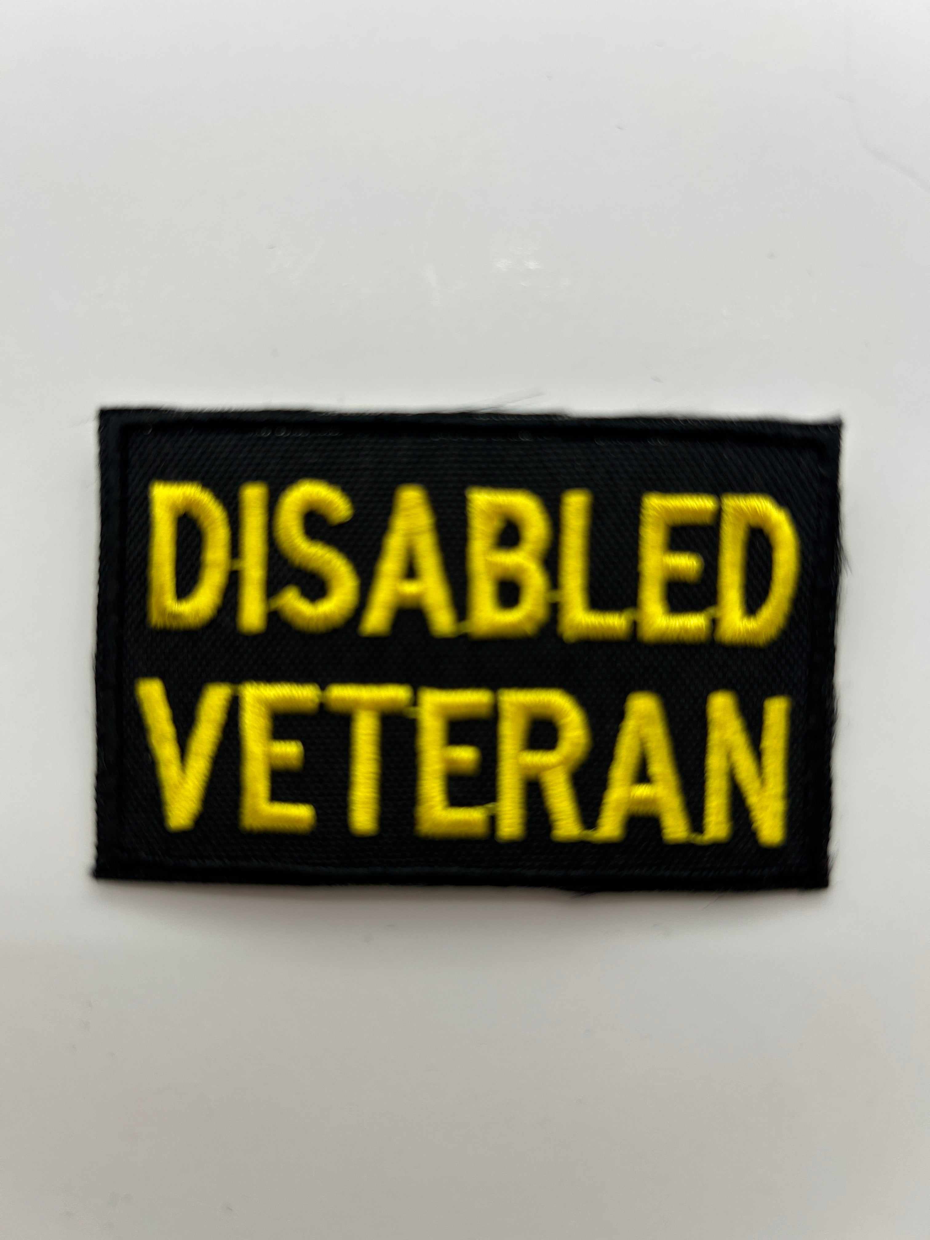 US Army Patch: Disabled Veteran Military Patch | Military Hats & Pins