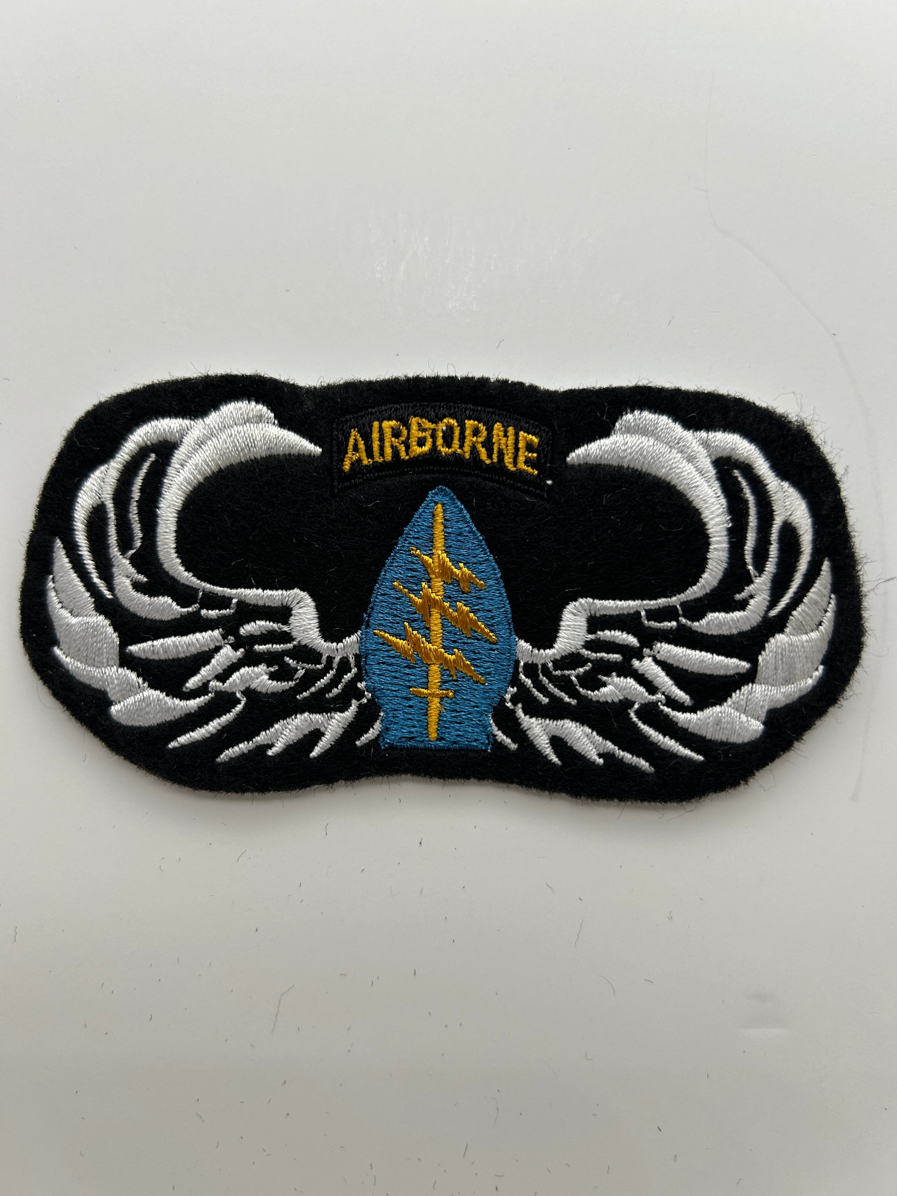 US Army Patch:  Airborne Special Forces Parachute Wings Military Patch | Military Hats & Pins