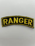 US Army Patch:  Ranger Black/Yellow Military Patch | Military Hats & Pins