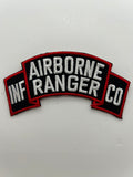 US Army Patch:  Airborne Ranger Infantry Command Military Patch | Military Hats & Pins