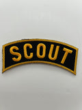 US Army Patch:  Scout Black /Yellow Military Arch Patch | Military Hats & Pins