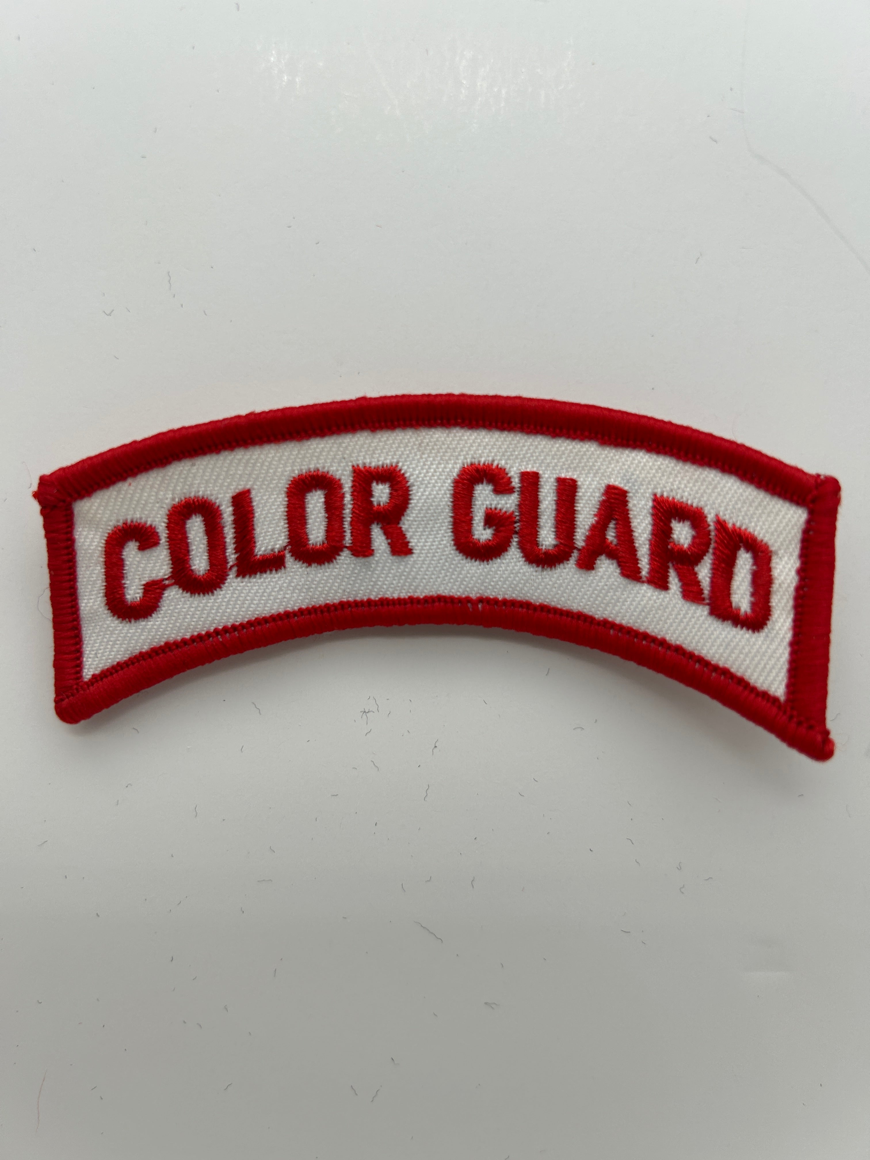 US Army Patch:  Color Guard Red/White Military Arch Patch | Military Hats & Pins