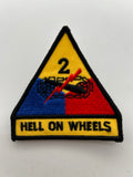 US Army Patch:  2nd Armored Division Military Patch | Military Hats & Pins
