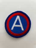 US Army Patch:  WWII Armies 3rd Army (Europe) Military Patch | Military Hats & Pins