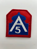 US Army Patch:  WWII Armies 5th Army (Europe) Military Patch | Military Hats & Pins