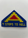 US Army Patch:  WWII Armies 7th Steps (Europe) Military Patch | Military Hats & Pins