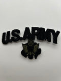 US Army Patch:  US Army Military Skull Black Patch | Military Hats & Pins