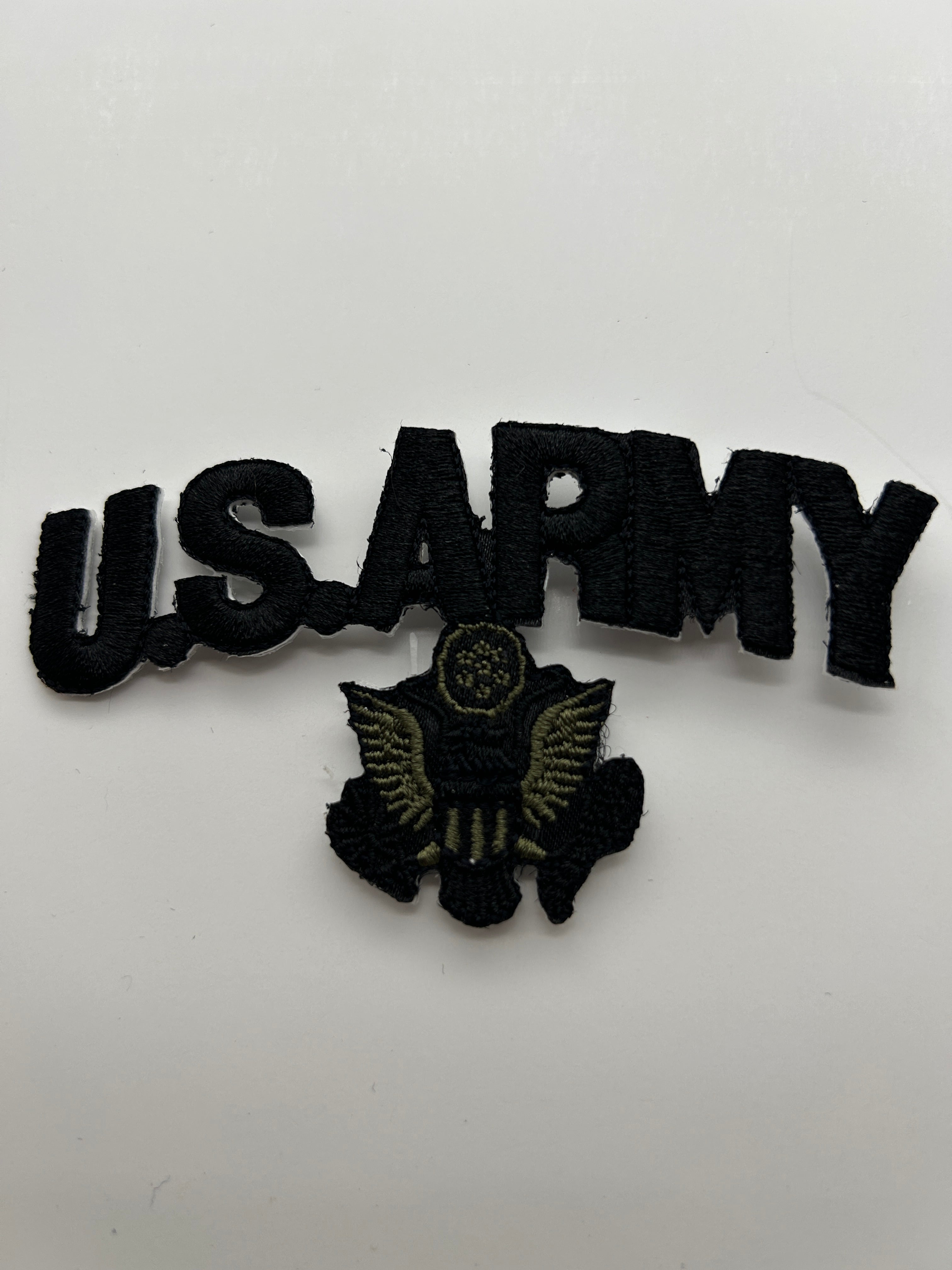 US Army Patch:  US Army Military Skull Black Patch | Military Hats & Pins