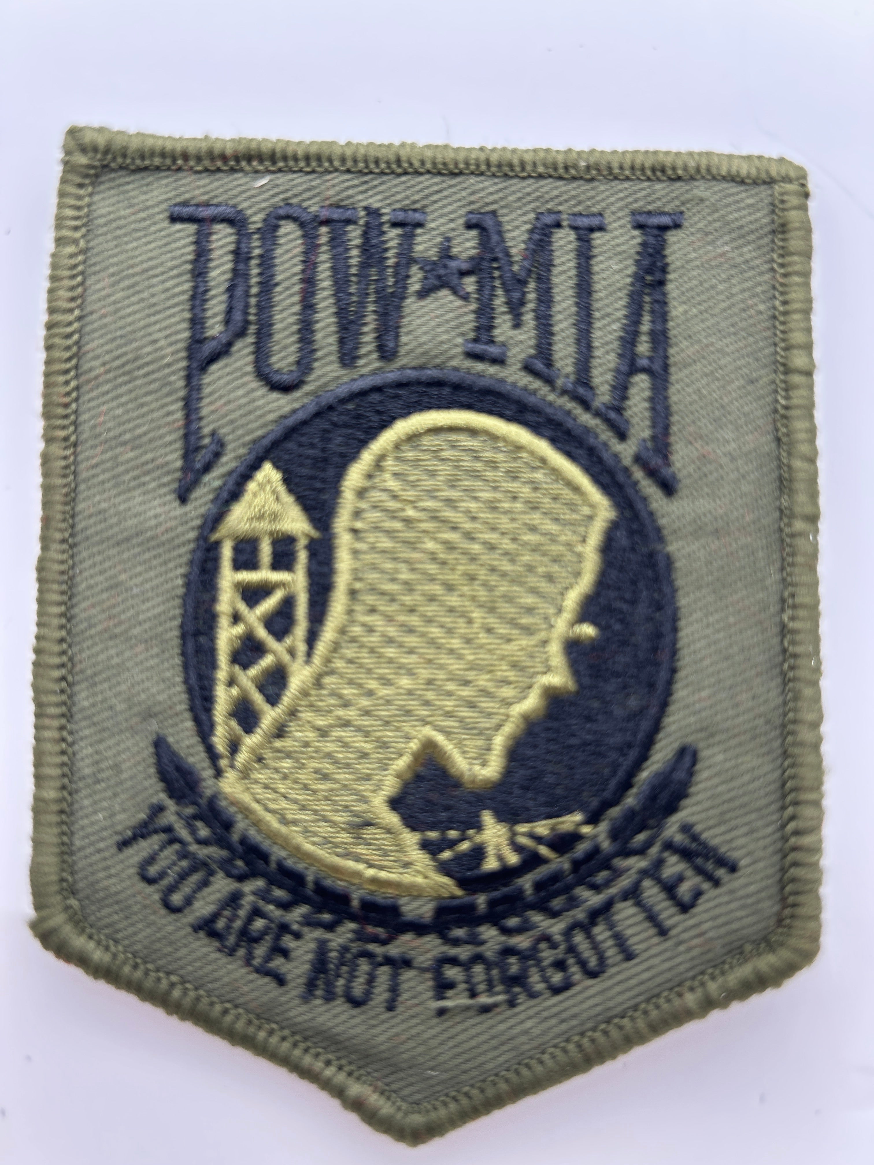 US Army Patch:  POW MIA "You are not forgotten" Military Patch | Military Hats & Pins