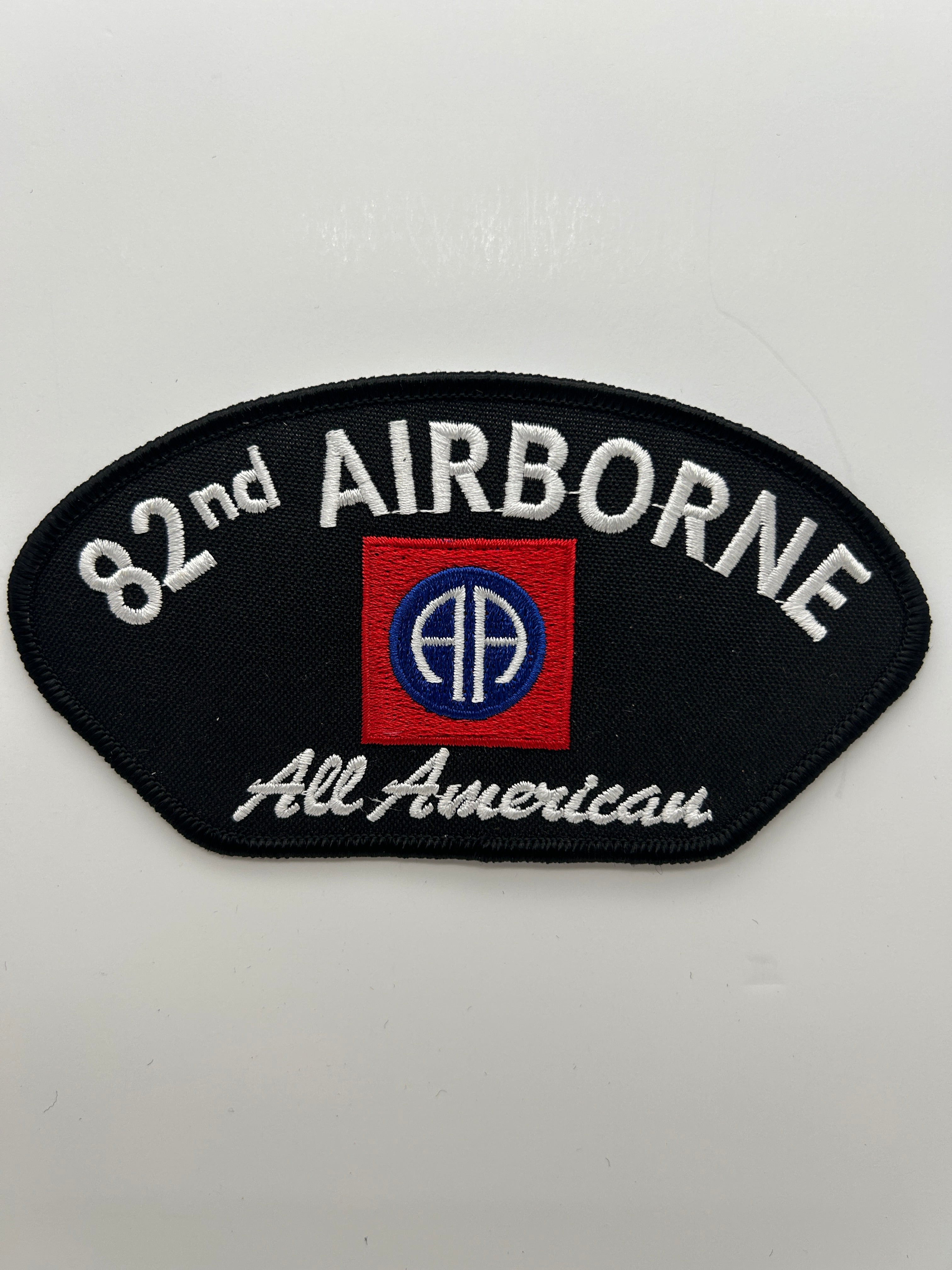 US Army Patch: 82nd Airborne All American Back Military Patch | Military Hats & Pins