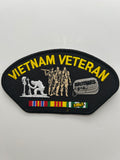 US Army Patch: Vietnam War Service Ribbon Black Military Patch | Military Hats & Pins