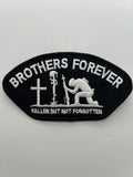 US Army Patch: Brothers Forever Black Arch Military Patch | Military Hats & Pins