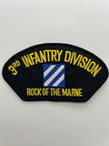 US Army Patch: 3rd Infantry Division Rock Of The Marine Military Patch | Military Hats & Pins