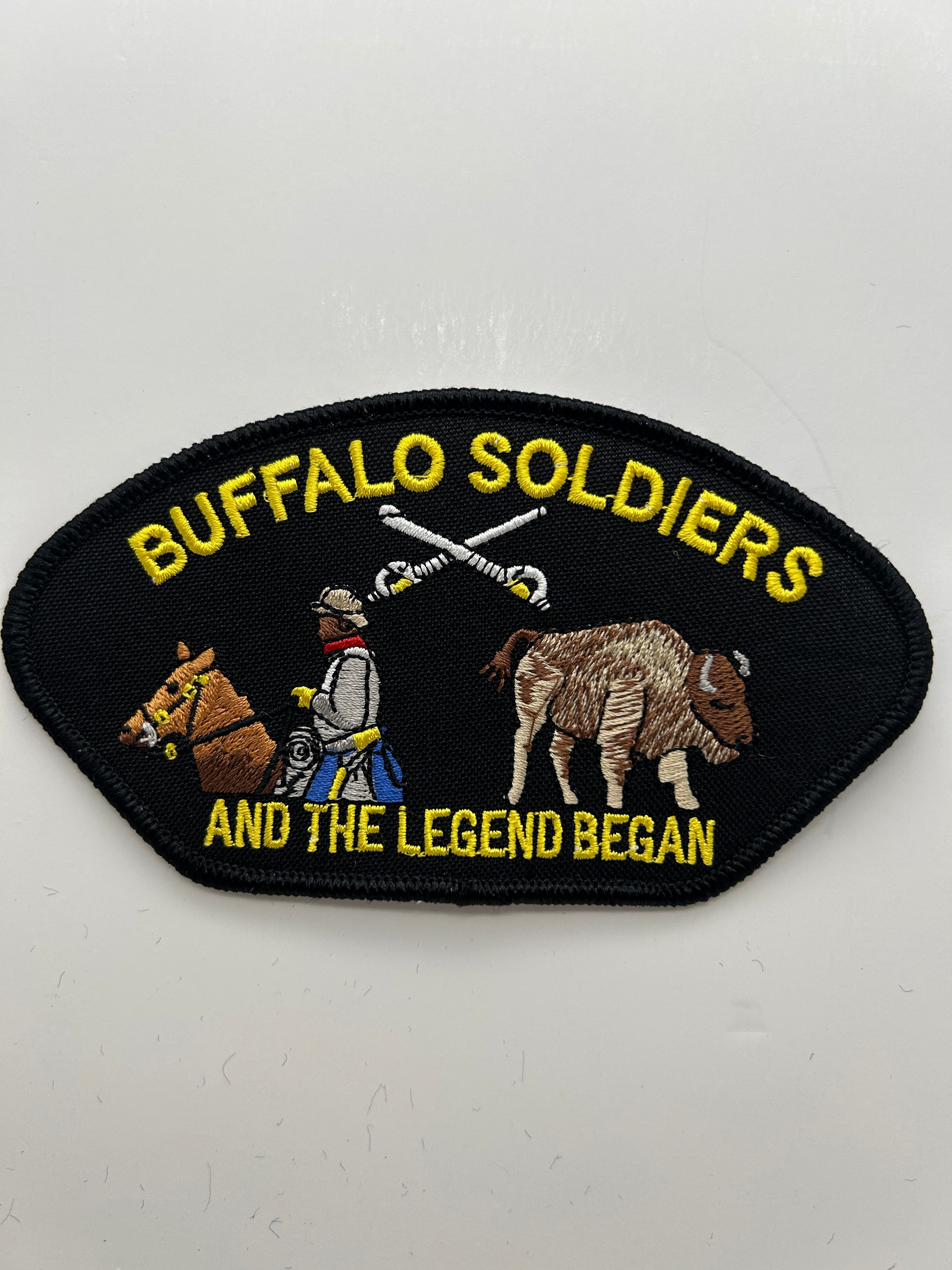 US Army Patch: Buffalo Soldiers And The Legend Began Military Patch | Military Hats & Pins