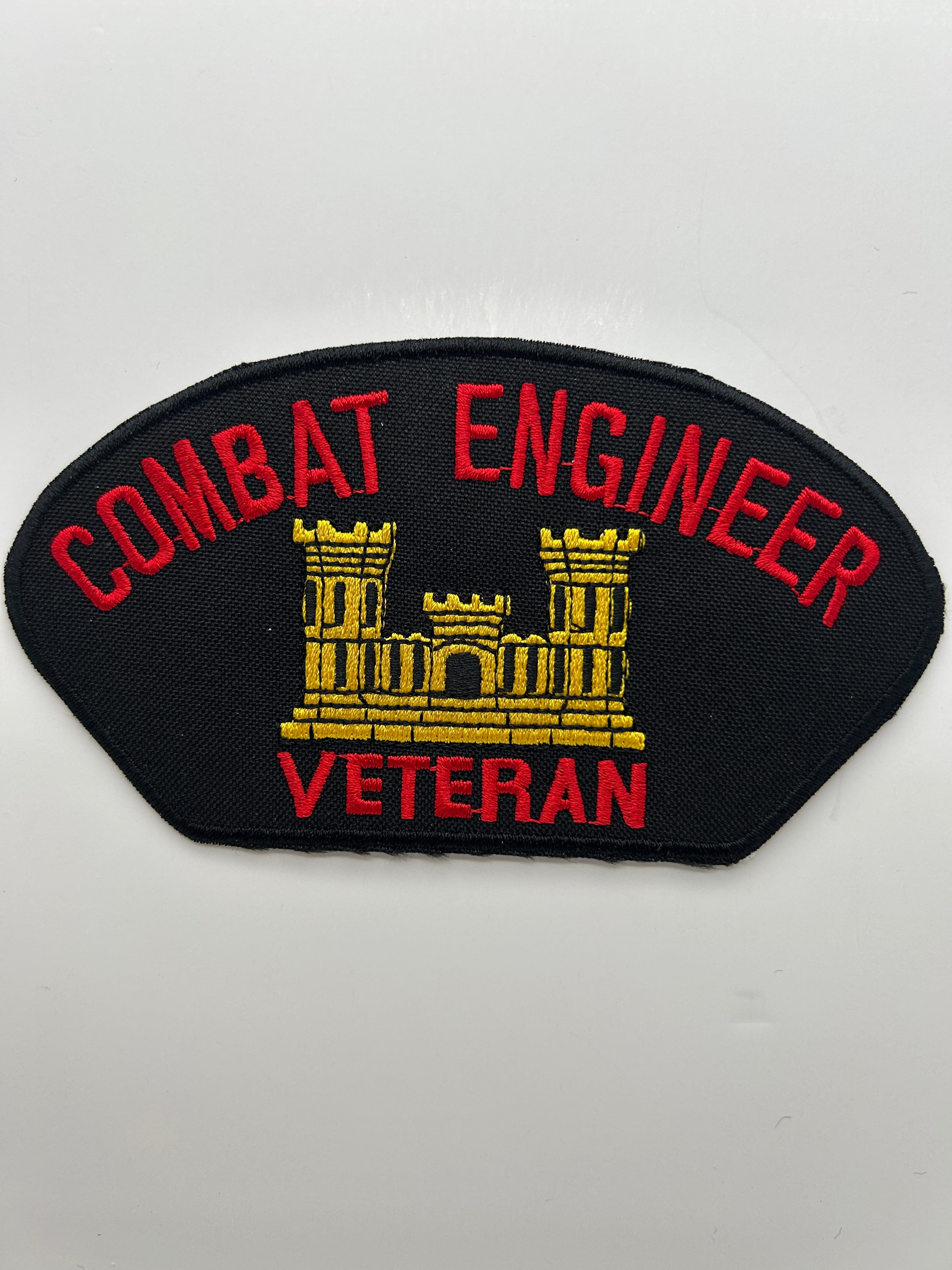 US Army Patch: Combat Engineer Veteran Military Patch | Military Hats & Pins