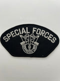 US Army Patch: Special Forces Black Military Patch | Military Hats & Pins