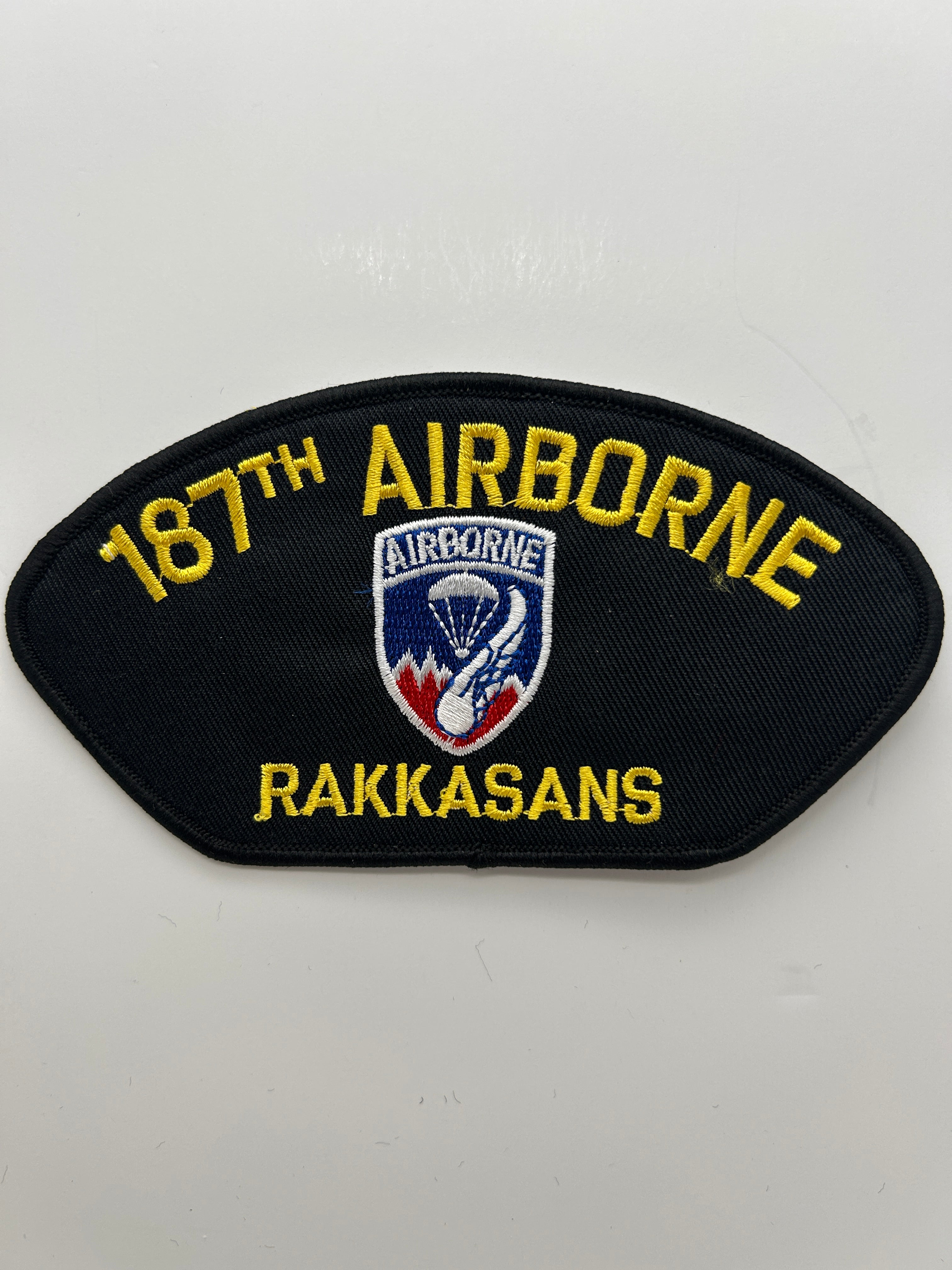 US Army Patch: 187th Airborne Rakkasans Military Patch | Military Hats & Pins