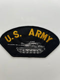 US Army Patch: US Army Tank Black Military Patch | Military Hats & Pins