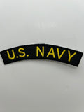 US Navy Black Military Patch | Military Hats & Pins