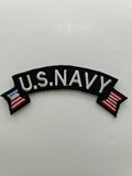 US Navy:  Black Arch Military Patch | Military Hats & Pins