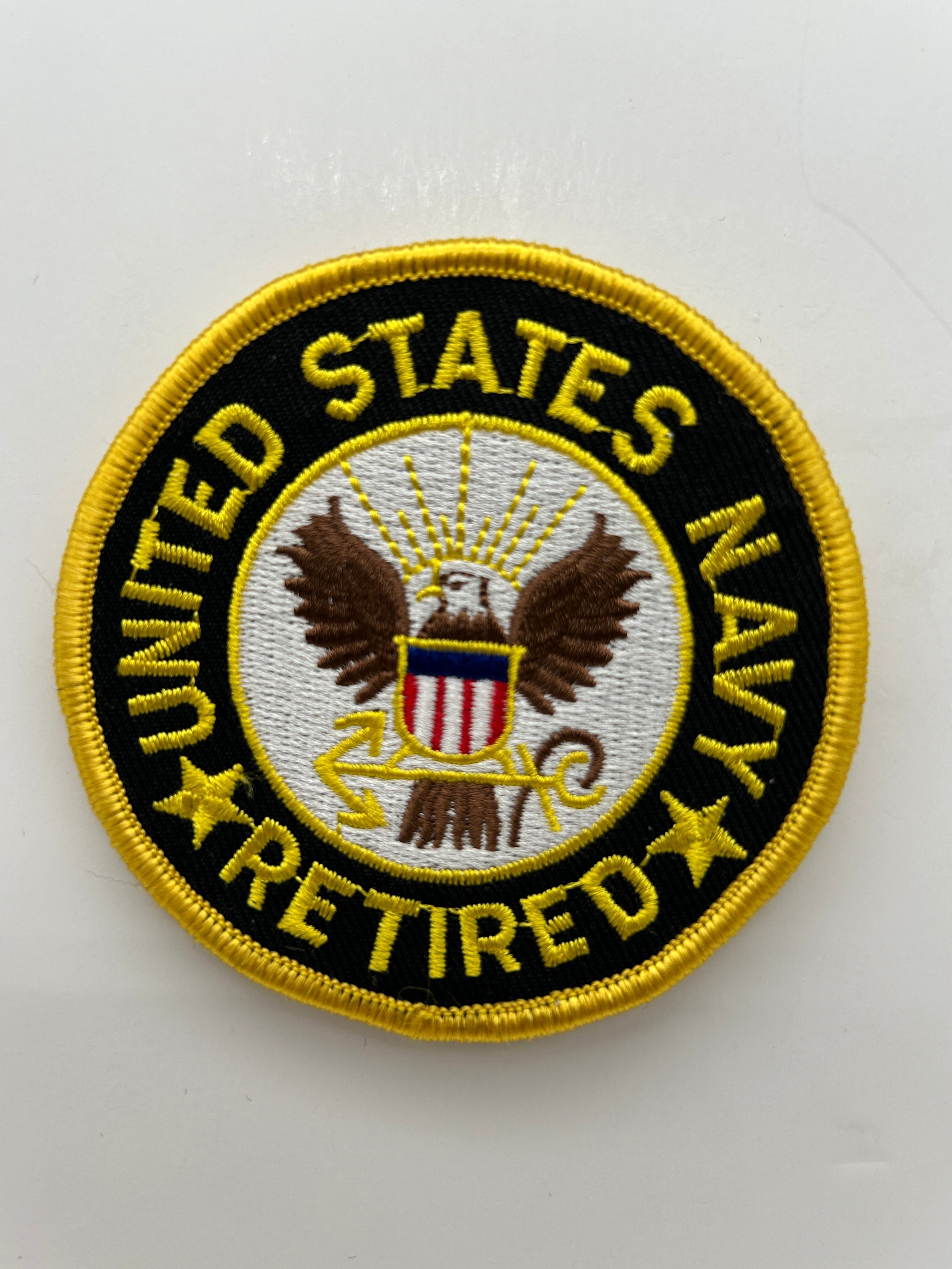US Navy Retired Seal Logo Military Patch | Military Hats & Pins