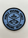 US Navy:  Mobile Riverine Force Mekong Delta Logo Military Patch | Military Hats & Pins