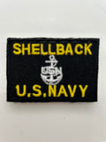 US Navy:  Shellback Black Military Patch | Military Hats & Pins