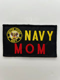 US Navy:  Navy Mom Black Military Patch | Military Hats & Pins