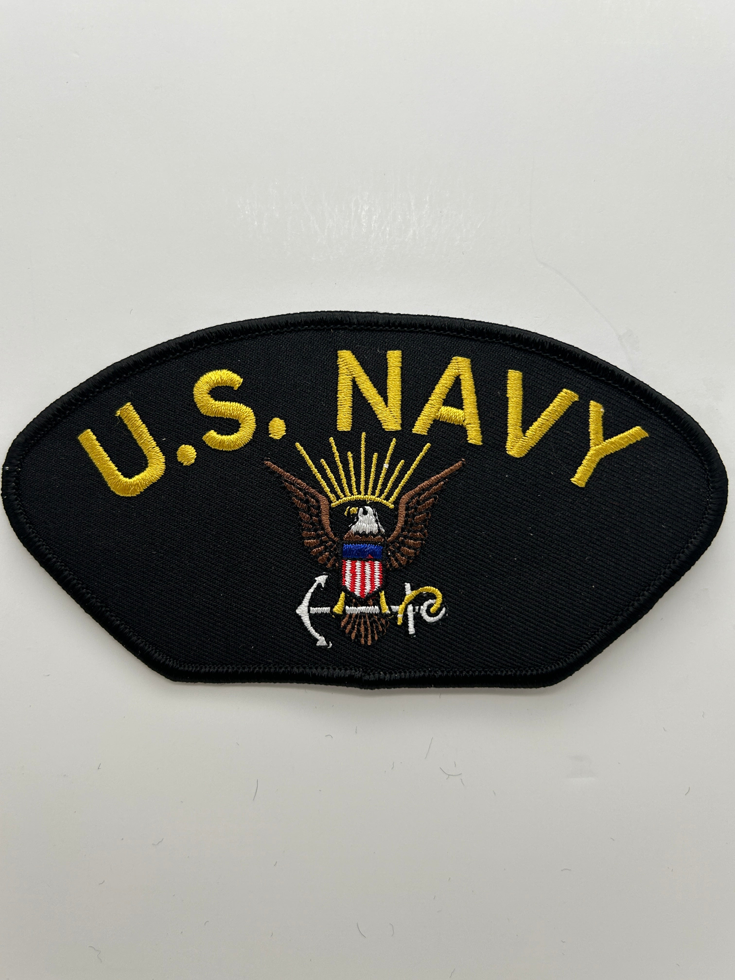US Navy Black Arch Military Patch | Military Hats & Pins