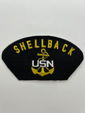 US Navy:  USN Shellback Black Arch Military Patch | Military Hats & Pins
