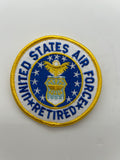 US Air Force Retired Seal Logo Military Patch | Military Hats & Pins