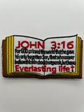 US Veteran: John 3:60 Bible Military Patch | Military Hats & Pins