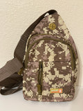 Crossbody Bag: Military Utility w/ Pockets Regular Camouflage Crossbody Bag | Military Hats & Pins