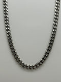 Jewelry: Stainless Steel Link Thick Chain Necklace | Military Hats & Pins