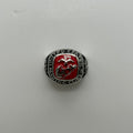 Military Ring: US Marine Corps w/ Glob & Eagle Stainless Steel Ring 100% Tarnish Free, Size 8 to 15 | Military Hats & Pins