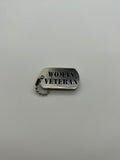 US Woman Veteran Stainless Steel Dog Tag | Military Hats & Pins