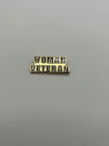 US Woman Veteran Lapel-Hat Pin | Military Hats & Pins